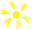 Sun icon